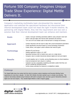 Fortune 500 Company Imagines Unique Trade Show Experience