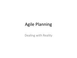 Agile Planning