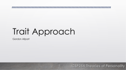 Trait - Dear Dr. Amy