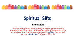 Spiritual Gifts - Berea Bible Church