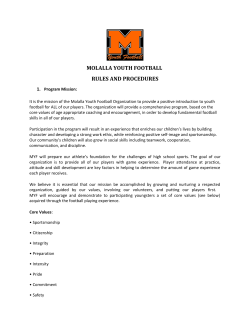 2017 Rules and Procedures