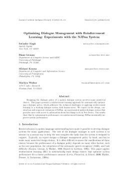 Journal of Artificial Intelligence Research 16 (2002