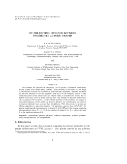 International Journal of Foundations of Computer Science c&copy; World