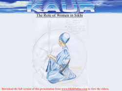 Sikh Women