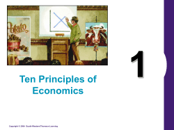 Chapter 1 - UMD Econ