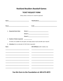 Rockland Boulders Baseball Games