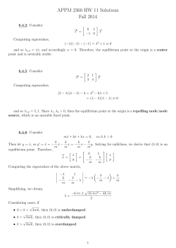 APPM 2360 HW 11 Solutions Fall 2014