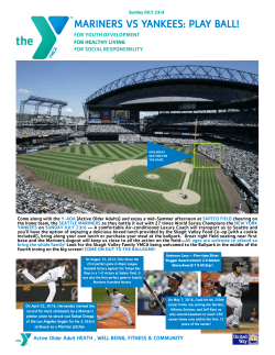 MARINERS VS YANKEES: PLAY BALL!