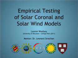 Empirical Testing of Solar Coronal Models