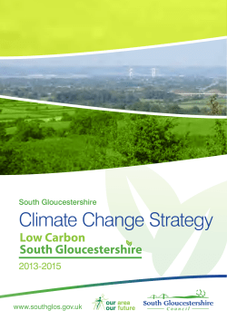 Climate Change Strategy - South Gloucestershire Council