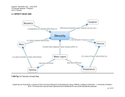 Density Bags Teacher