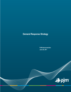 Demand Response Strategy