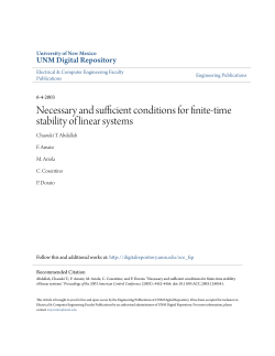 Necessary and sufficient conditions for finite