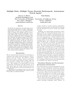 Multiple Roles, Multiple Teams, Dynamic Environment