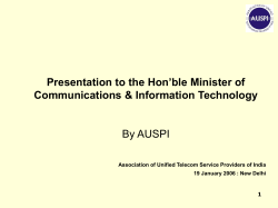 Nett incidence of License Fee, Spectrum Charges