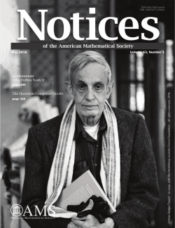 of the American Mathematical Society