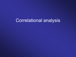 Correlation coefficient
