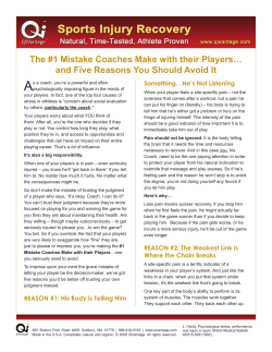 The #1 Mistake Coaches Make with their Players&hellip; and