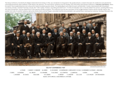 The Solvay Conference 1927