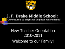JF Drake Middle School