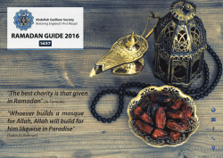 The best charity is that given