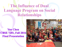 Final Presentation Yan Chen