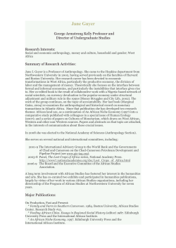 Identity Economics: Social Networks and the Informal