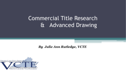 powerpoint - Virginia Land Title Association