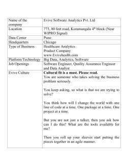 Quality Assurance Engineer