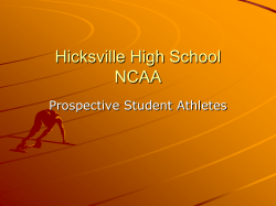 NCAA - Hicksville Public Schools