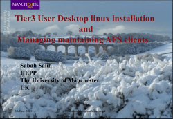 Managing maintaining AFS clients