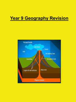Yr9 Revision Geography 201