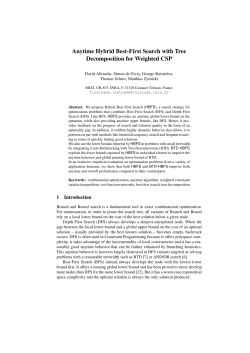 Anytime Hybrid Best-First Search with Tree Decomposition for