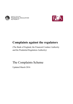 The Complaints Scheme