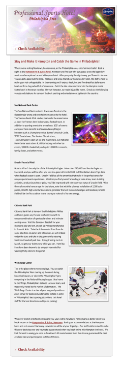 Check Availability Stay and Make it Hampton and Catch the Game in