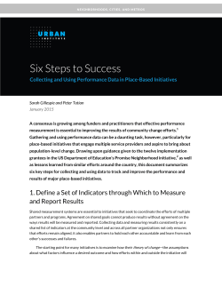 Six Steps to Success
