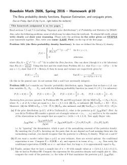 Bowdoin Math 2606, Spring 2016 &ndash; Homework #10