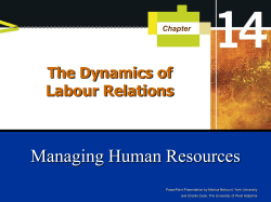 Managing Human Resources 14e - Bohlander and Snell