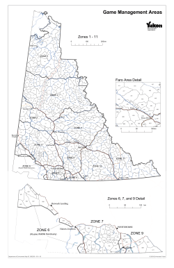 Game Management Areas