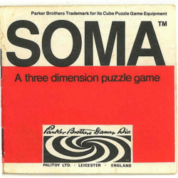 Parker Brothers Trademark for its Cube Puzzle Game Equipment