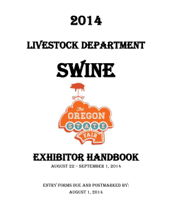 Contents - Oregon State Fair