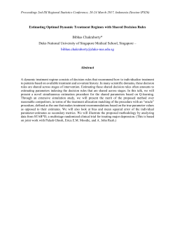 Estimating Optimal Dynamic Treatment Regimes