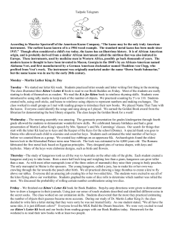 Tadpole Telegram - Windham School Department