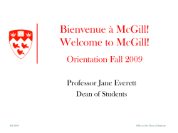 Orientation Graduates and Postdocs