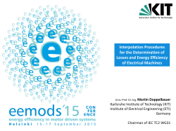 Interpolation Procedures for the Determination of Losses