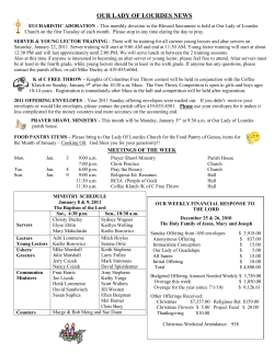 Pastoral Staff at St. Boniface