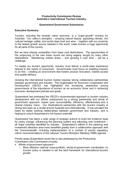 Queensland Government - Productivity Commission