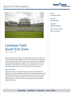 Lambeau Field South End Zone