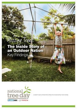 Missing Trees - National Tree Day