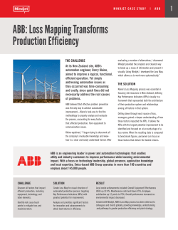 ABB: Loss Mapping Transforms Production Efficiency